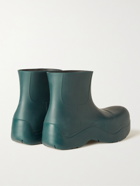 Bottega Veneta - Puddle Rubber Boots - Green