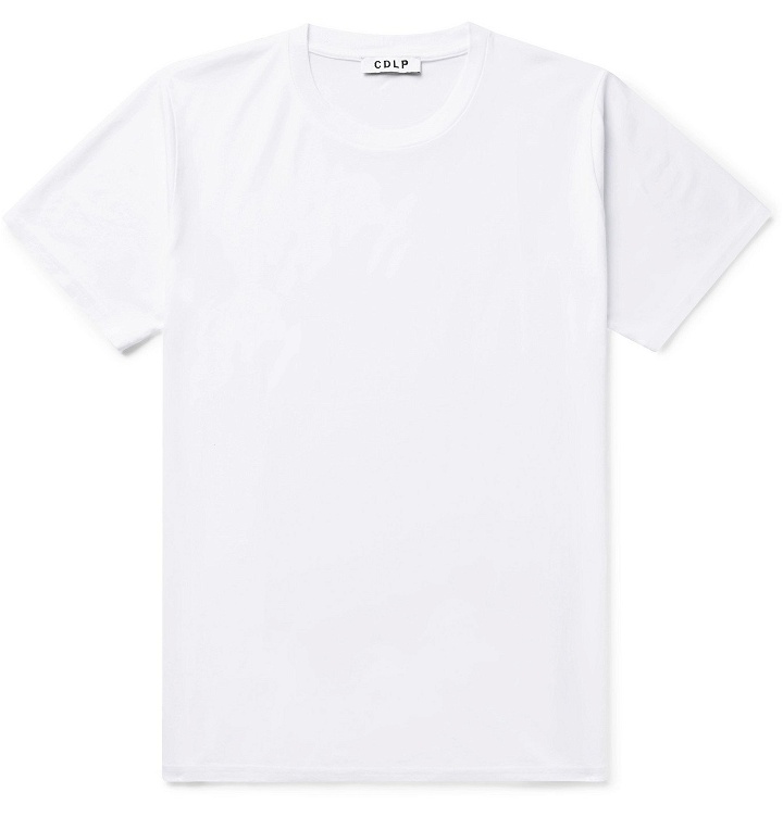 Photo: CDLP - Lyocell and Pima Cotton-Blend T-Shirt - White