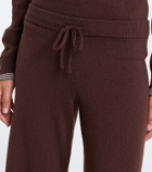 The Upside Coco Amelie cashmere-blend wide-leg pants