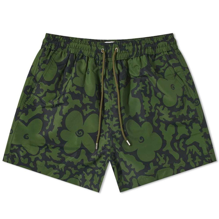 Photo: Paul Smith Floral Camo Swim Shorts