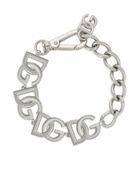 Dolce & Gabbana Silver-Tone DG Bracelet