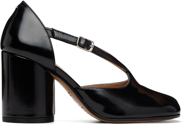 Photo: Maison Margiela Black Tabi Décolleté Heels
