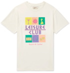 Pasadena Leisure Club - Logo-Print Cotton-Jersey T-shirt - White