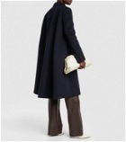 Bottega Veneta Caped wool and cashmere coat