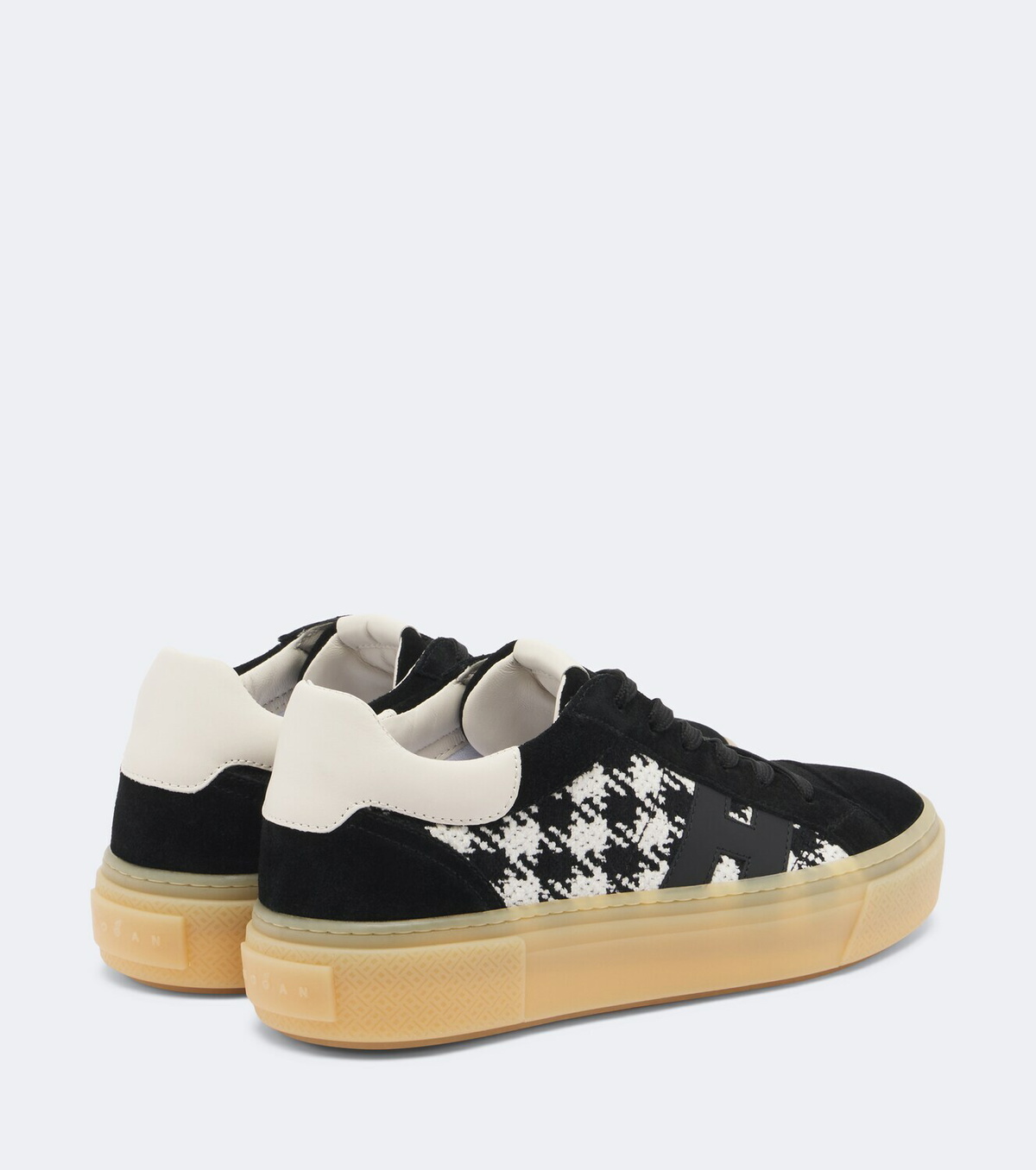 Hogan Hogan Crosswind suede-trimmed sneakers