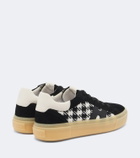 Hogan Hogan Crosswind suede-trimmed sneakers