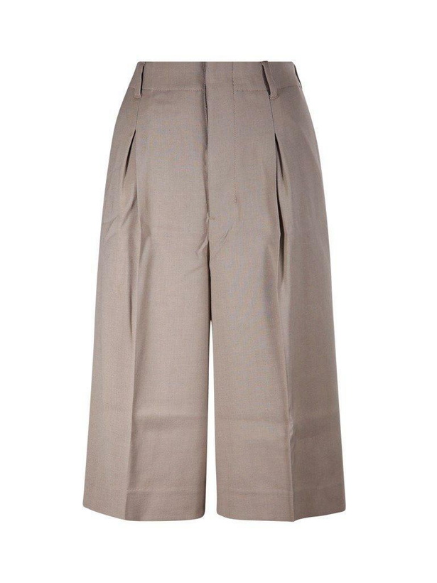Photo: Ami Alexandre Mattiussi Paris Faille High Waisted Knee-length Shorts
