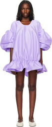 Kika Vargas SSENSE Exclusive Purple Gigi Minidress