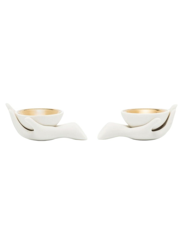 Photo: Jonathan Adler White Eve Salt And Pepper Cellars