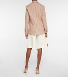Loro Piana - Bitsy cashmere tweed blazer