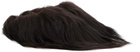 Marni Brown Long Hair Fur Fussbett Slippers