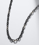 David Yurman DY Madison® titanium and sterling silver chain necklace