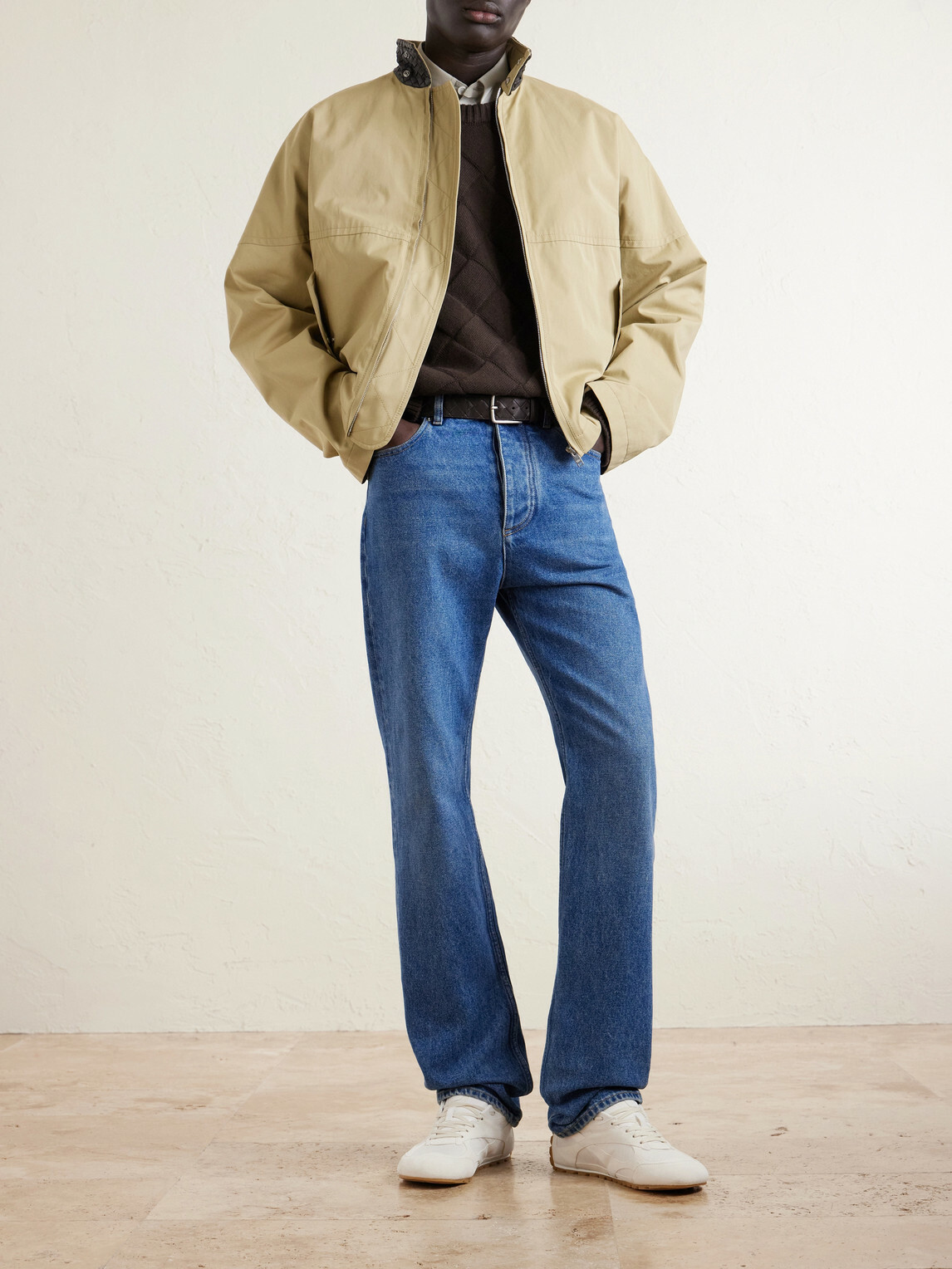 Bottega Veneta - Straight-Leg Organic Jeans - Blue