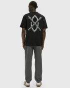 Daily Paper CHAIN SHIELD TEE Black Mens Shortsleefe