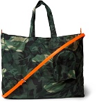 Alexander McQueen - Camouflage-Print Shell Tote Bag - Men - Green
