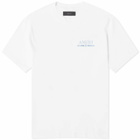 AMIRI Men's Watercolour Bar T-Shirt in White
