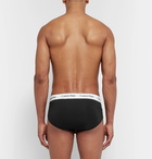 Calvin Klein Underwear - Three-Pack Stretch-Cotton Briefs - Men - Black