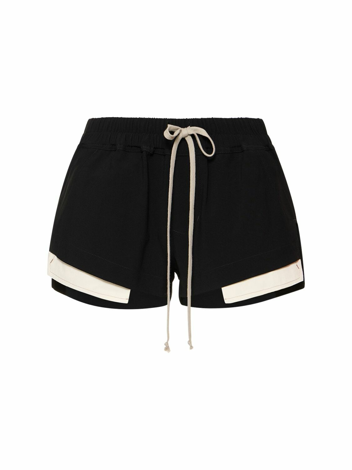 Leather shorts in black - Rick Owens