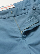 Orlebar Brown - Dane III Cotton-Twill Shorts - Blue