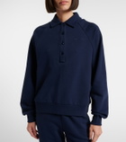 The Upside Elle cotton jersey polo sweater