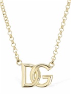DOLCE & GABBANA - Dg Logo Charm Necklace