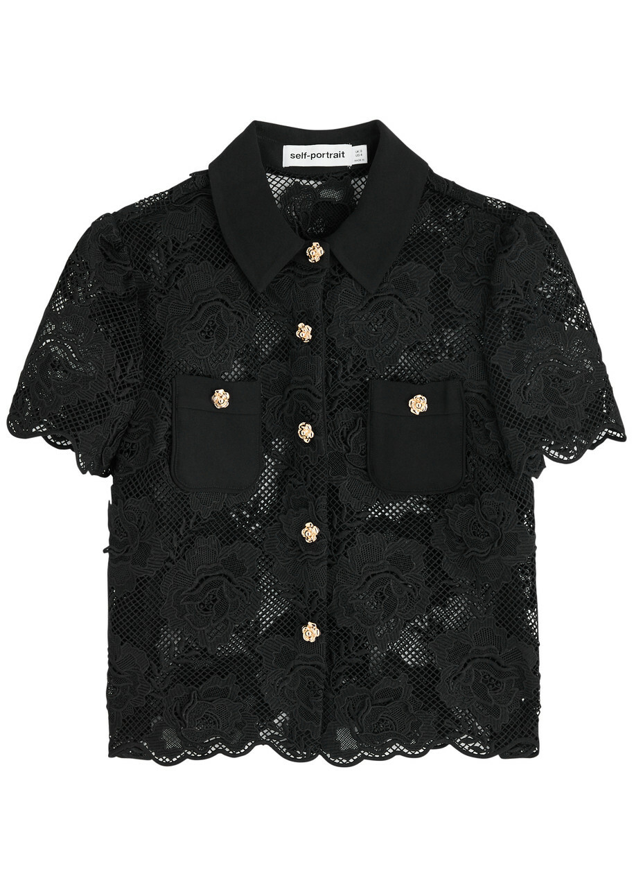 JSELF Sheer Short Shirt