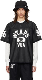WTAPS Black QB T-Shirt