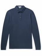 Peter Millar - Lava Stretch-Pima Cotton-Jersey Polo Shirt - Blue