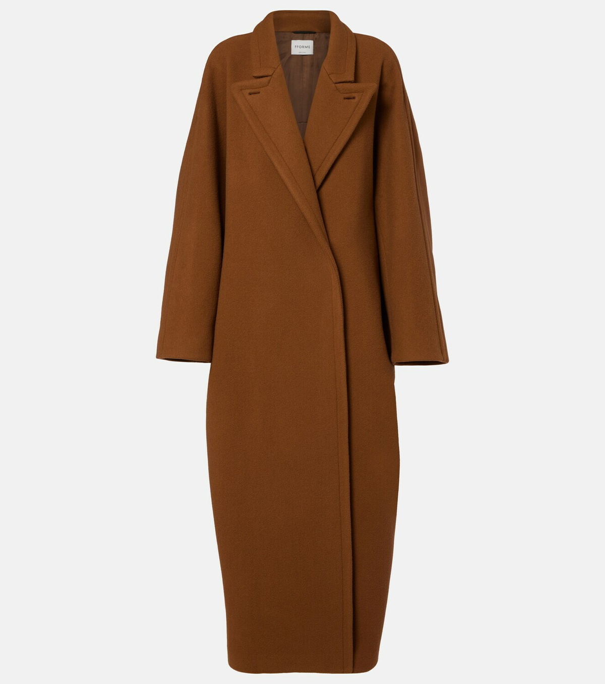 Fforme Yves wool-blend wrap coat