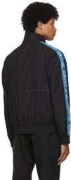 Versace Jeans Couture Black Logo Jacket