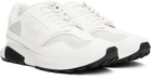 Diesel White S-Tame-D Running Sneakers