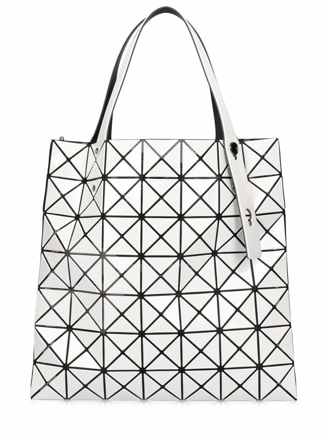 トートバッグ ISSEY MIYAKE Bao Bao 25SS White Prism Tote Bag BB56 AG047 01 BAO BAO ISSEY MIYAKE - Prism Tote Bag Bao Bao Issey Miyake