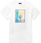 A.P.C. - Printed Cotton-Jersey T-Shirt - White