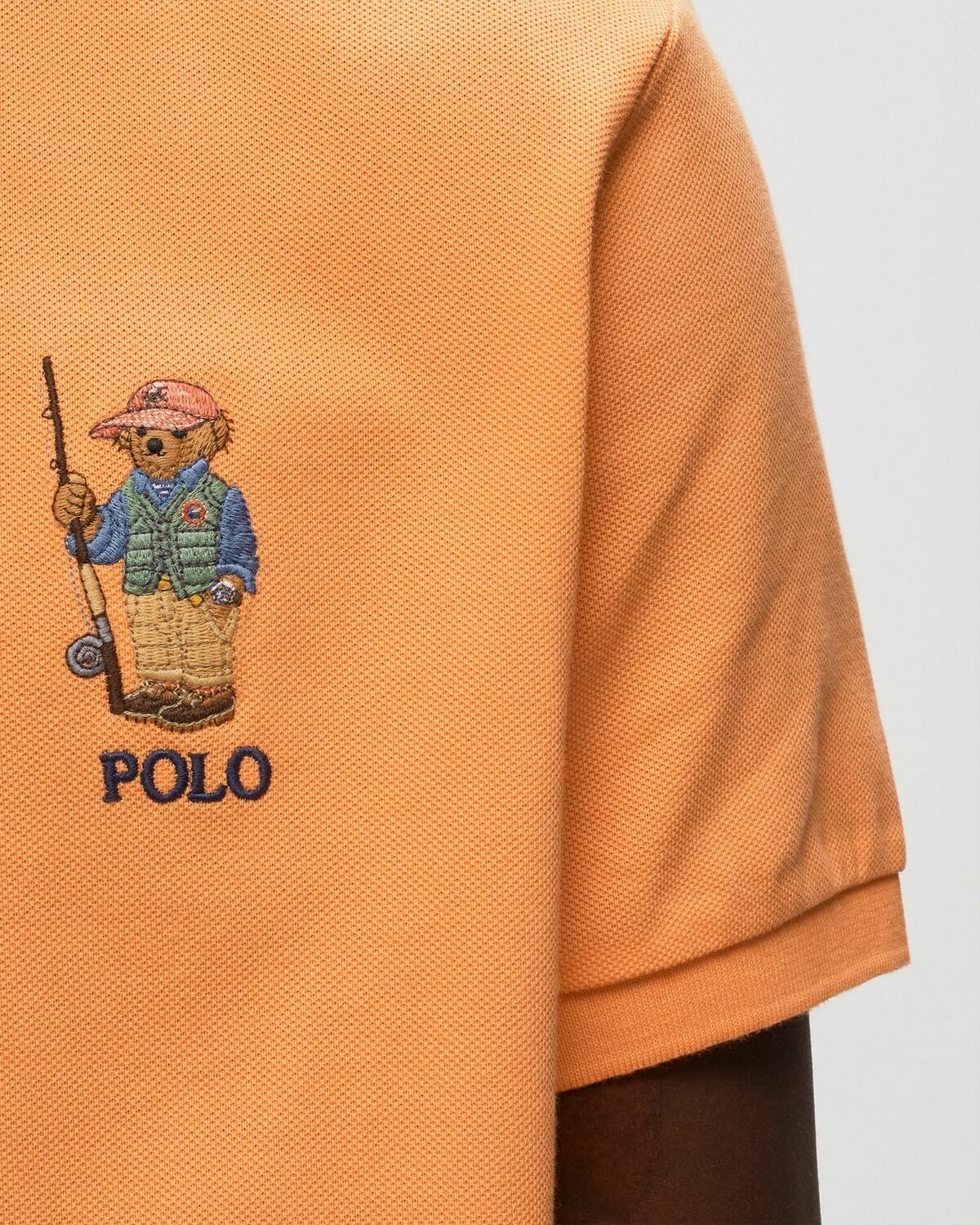 Polo Ralph Lauren Short Sleeve Polo Shirt Orange Polos