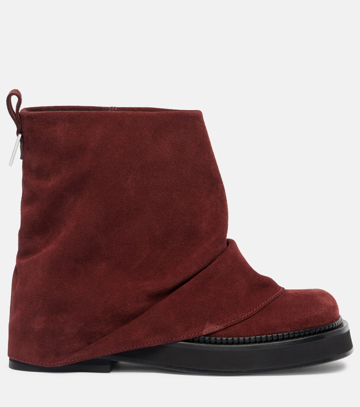 The Attico Mini Robin suede combat boots
