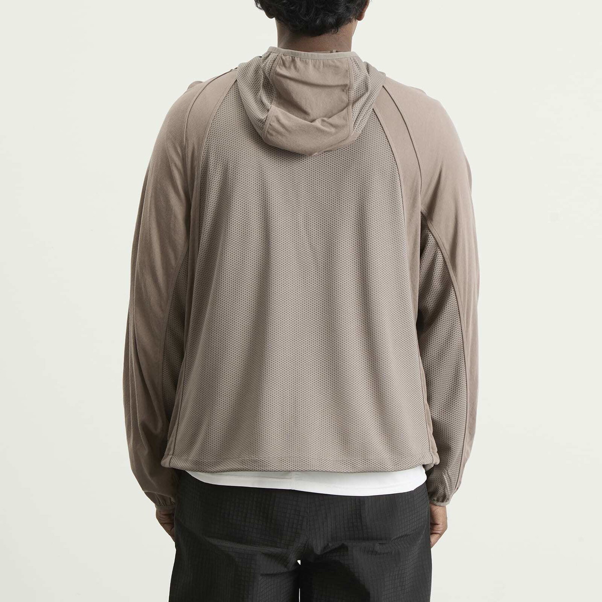 Hiking Patrol Men's Orbit Jersey Hooded Jacket in Walnut