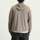 Hiking Patrol Men's Orbit Jersey Hooded Jacket in Walnut