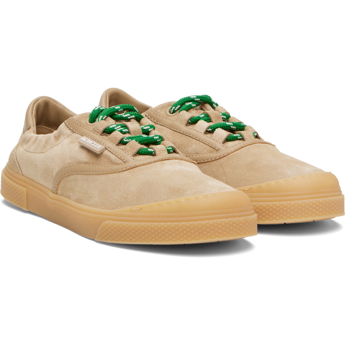 Moncler Beige Vera Leisure Low Top Sneakers