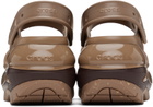 Crocs Brown Mega Crush Sandals