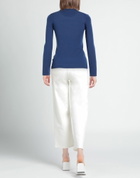 Goes Botanical Womens Turtleneck in Navy
