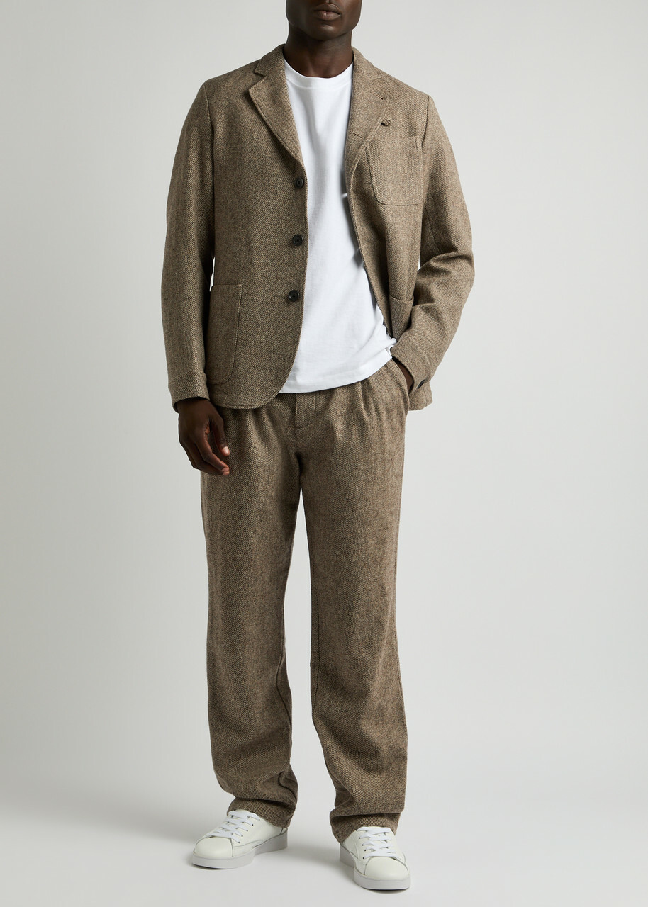 極美品 24AW WOOL GABARDINE SPENCER JACKET 極美品 24AW WOOL GABARDINE SPENCER JACKET 極美品 24AW WOOL