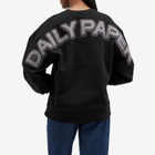 Daily Paper Women's Ragla Sweatshirt in Black