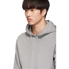 Thom Browne Grey Chunky Honeycomb Pique 4-Bar Hoodie