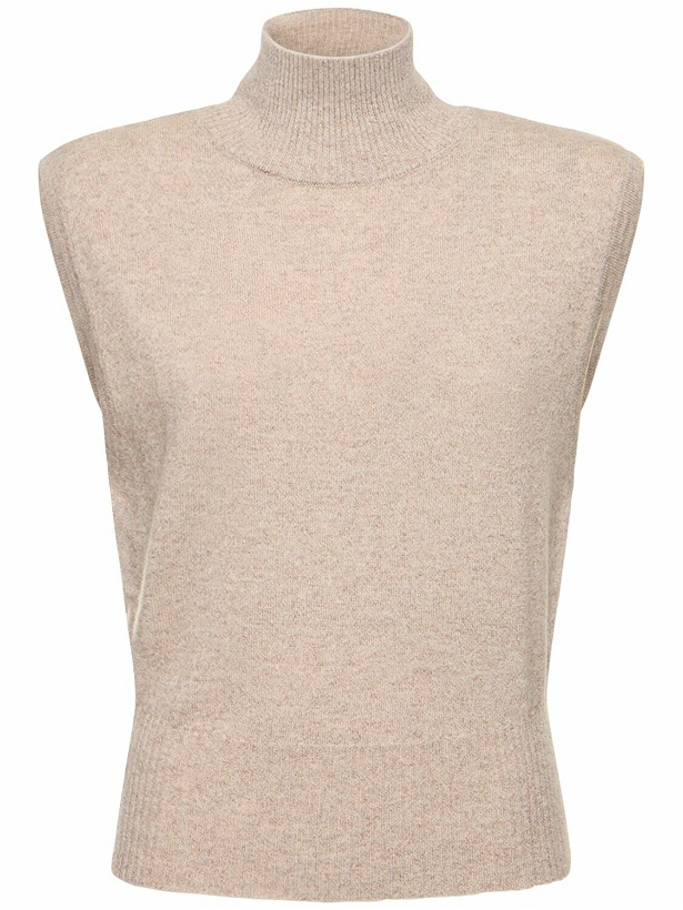 Photo: REFORMATION - Arco Sleeveless Cashmere Sweater
