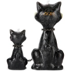 Olga Goose Candle Black and Yellow Thief Cats Candle Set