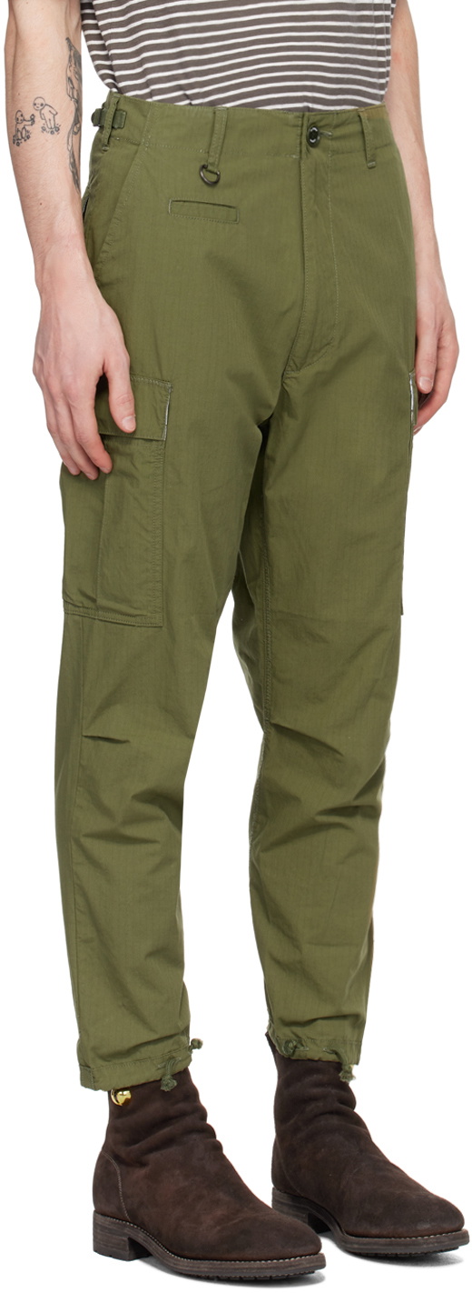 the Shepherd UNDERCOVER Khaki Cinch Tab Cargo Pants
