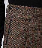 Rochas - Carrot-fit checked pants