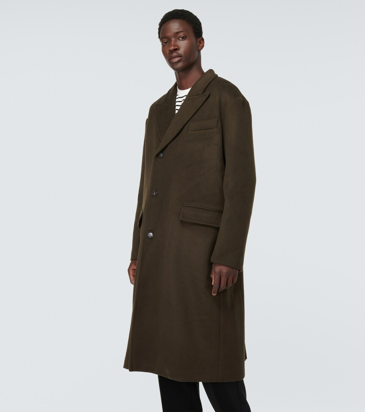 The Frankie Shop Curtis oversized wool-blend coat The Frankie Shop