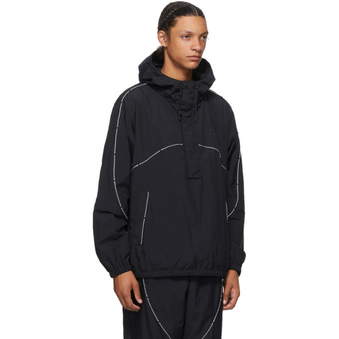 Neighborhood Black Waves Anorak Jacket Neighborhood