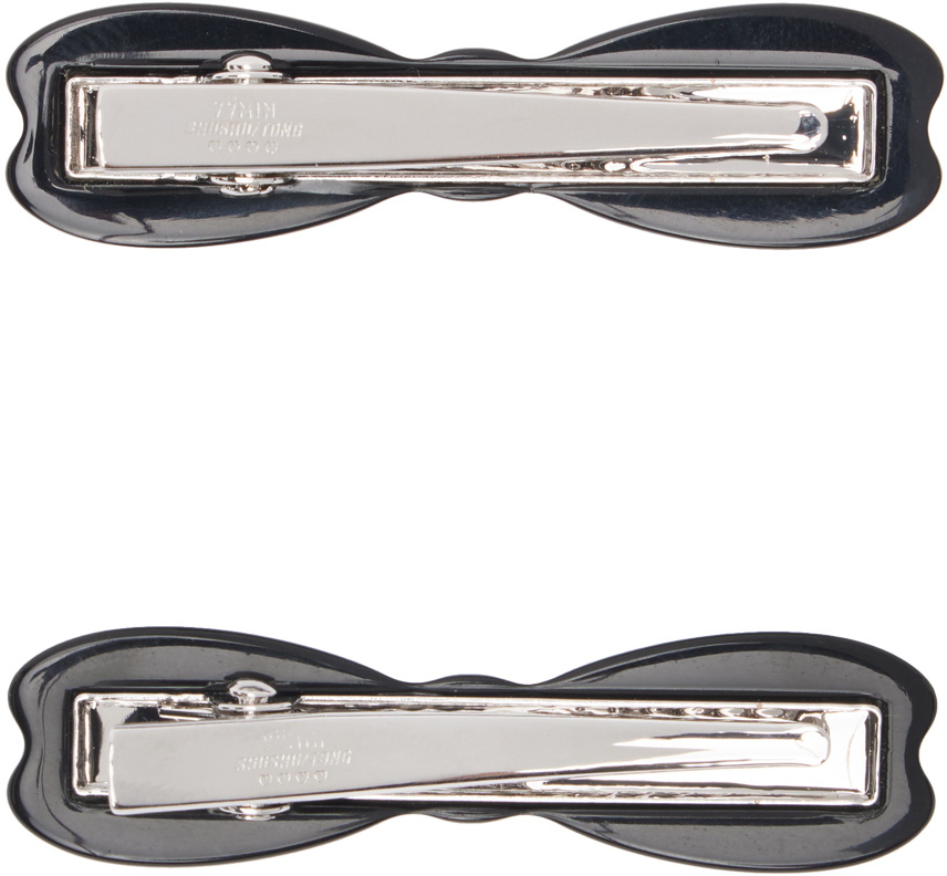 【SHUSHU/TONG】YVMINエディション ヘアクリップ YVMIN X SHUSHUTONG / Layers Zircon Metal Bow Hair Clip